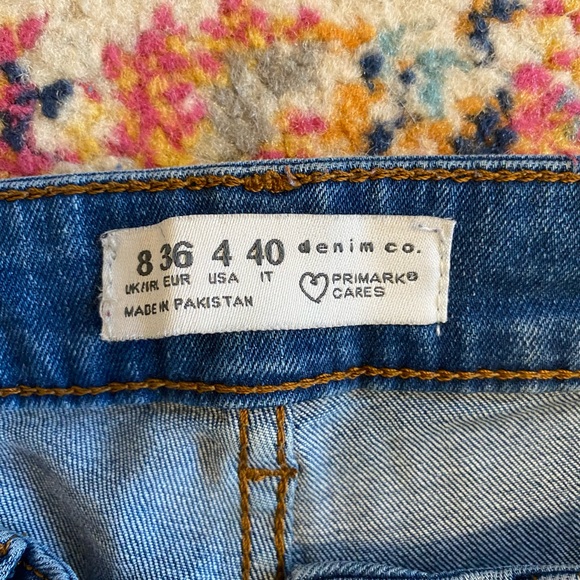 Primark cropped boot cut mid rise jeans (size 4) - Picture 3 of 3